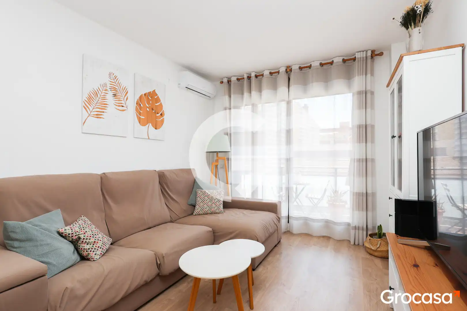 Sala d'estar de Pis en venda en Castelldefels amb Aire condicionat, Calefacció i Traster