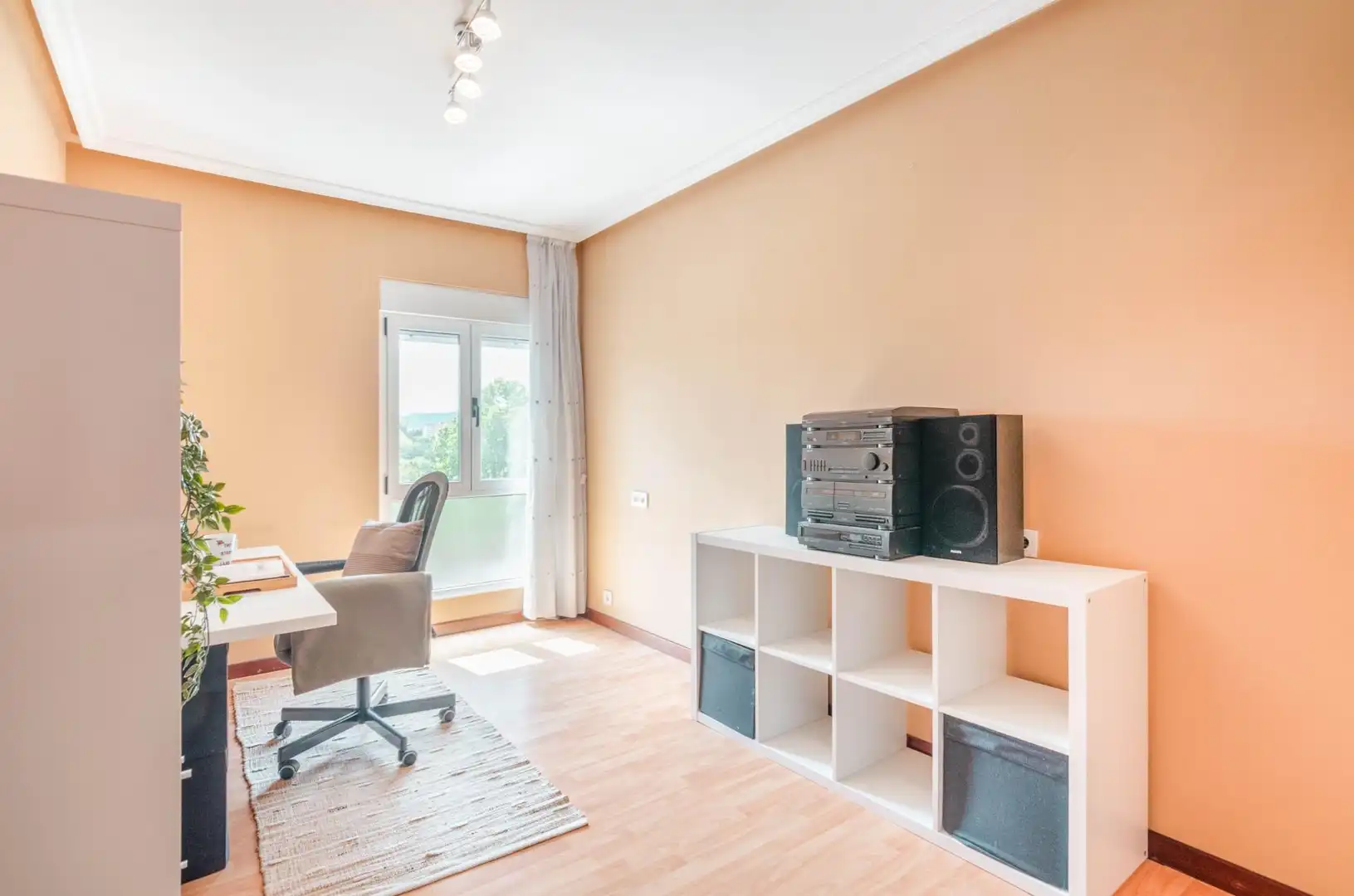 Living room of Flat for sale in Noreña  with Heating, Storage room and Furnished