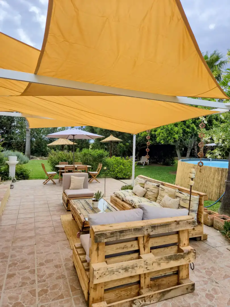 Terraza de Casa o chalet de alquiler en Sa Pobla con Calefacción, Jardín privado y Terraza