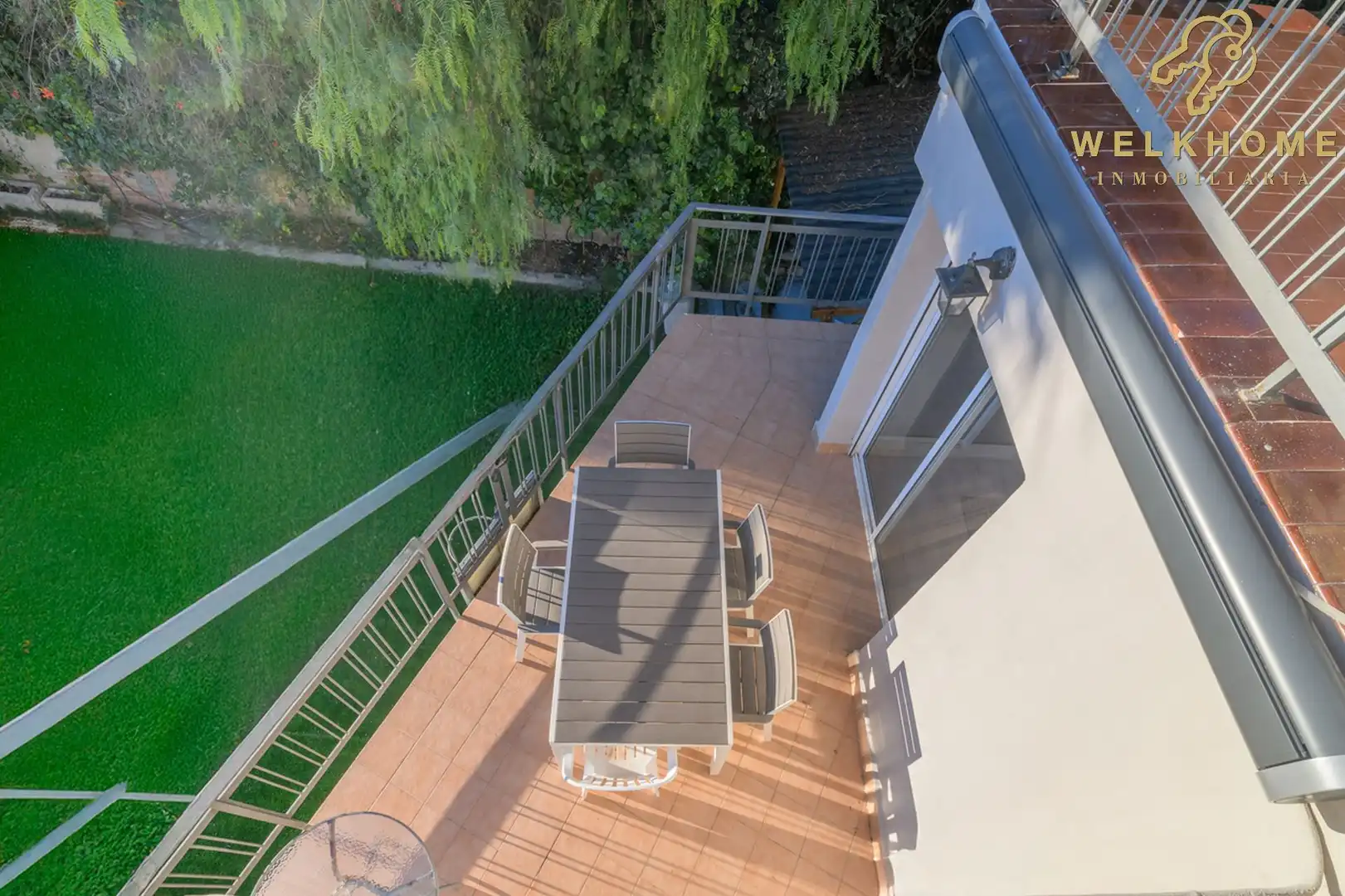 Terrace of Houses for rent in Castelldefels  with Air Conditioner, Heating and Private garden