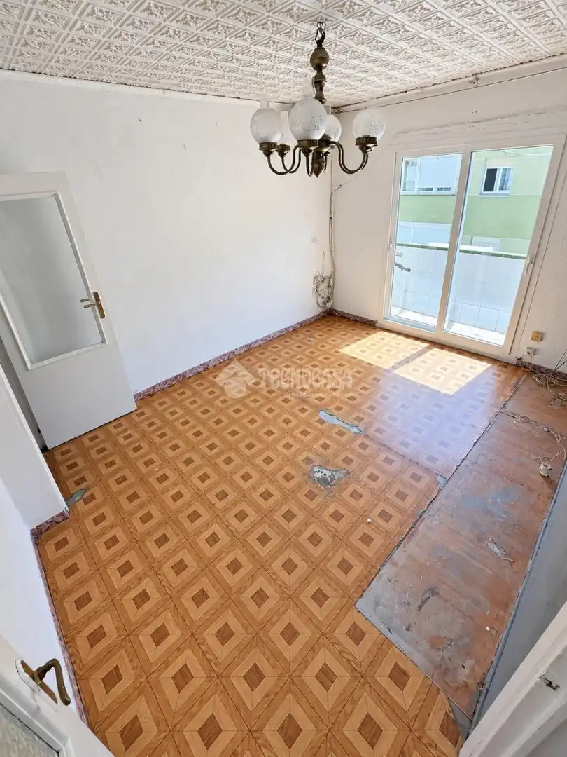 Sala de estar de Piso en venta en Madrid con Parquet