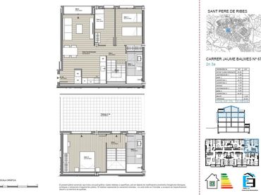 Maisonette mit Balkon zum Verkauf in Carrer JAUME BALMES 67