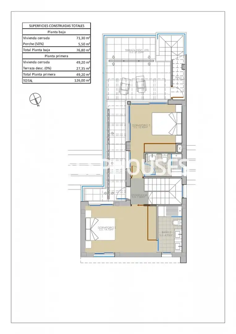 Chalet con terraza en venta en El Pinar de Campoverde, imagen 33