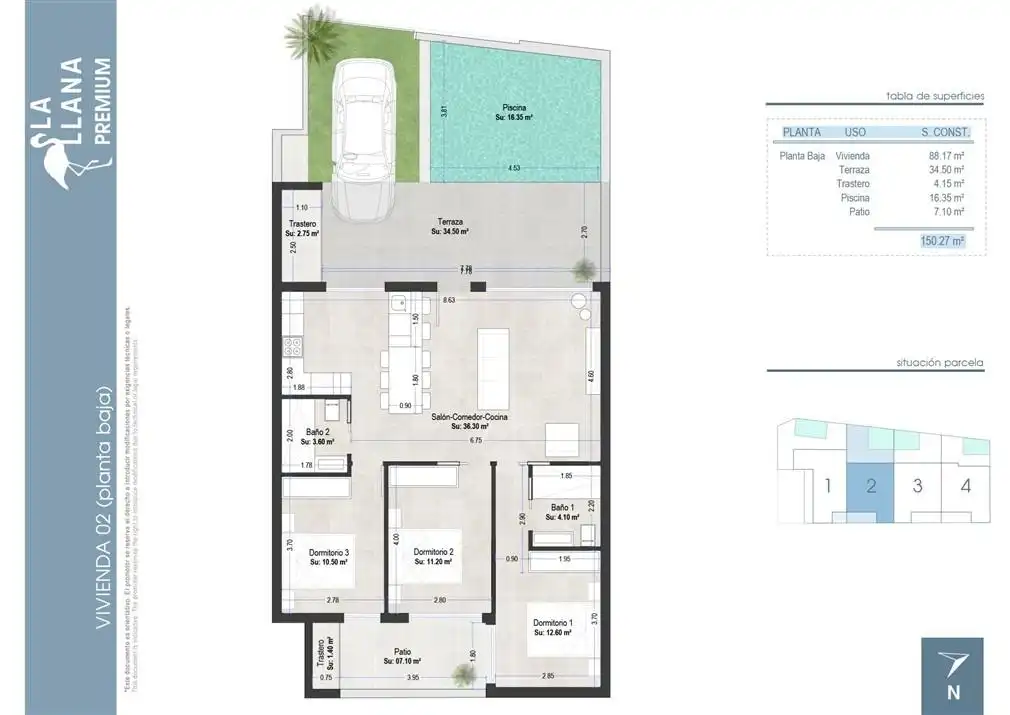 Ático en venta en San Pedro del Pinatar con Aire acondicionado, Terraza y Trastero