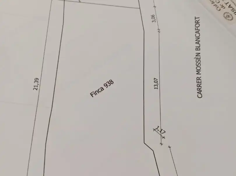 Terreno residencial en venta en Mossèn Blancafort 4, imagen 3