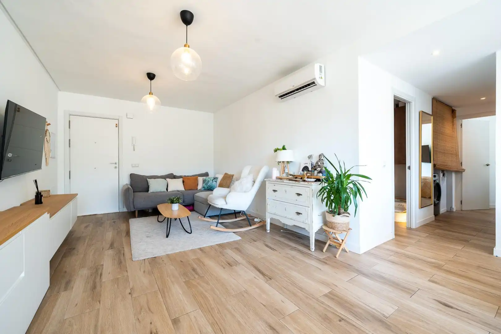 Sala d'estar de Pis en venda en  Palma de Mallorca amb Aire condicionat i Piscina comunitària