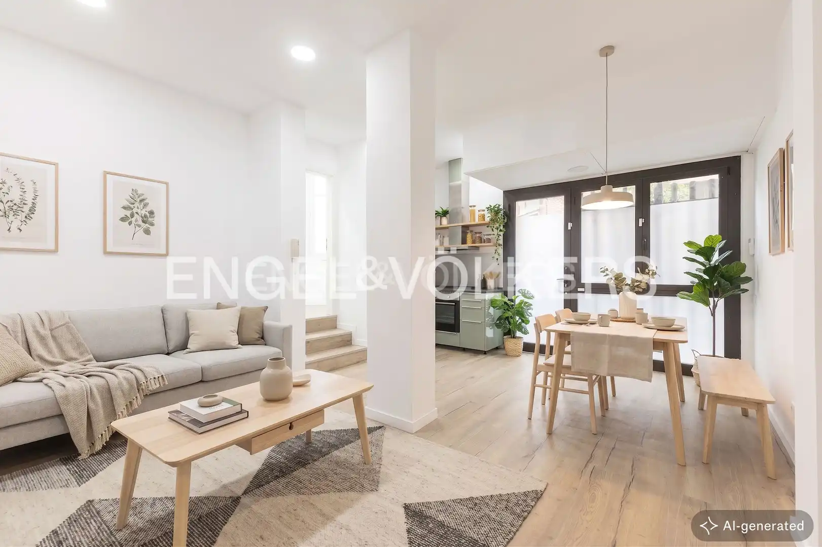 Sala de estar de Piso en venta en Barcelona con Aire acondicionado, Calefacción y Parquet
