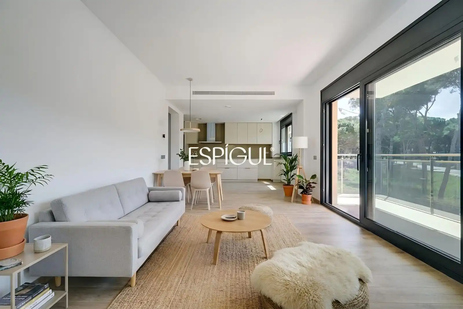 Sala de estar de Piso en venta en Pals con Aire acondicionado, Calefacción y Terraza