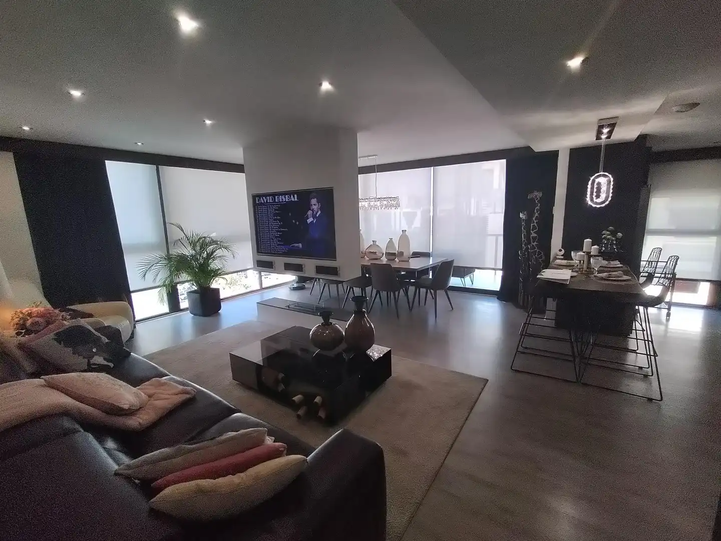 Sala d'estar de Àtic en venda en Murcia amb Aire condicionat, Calefacció i Parquet