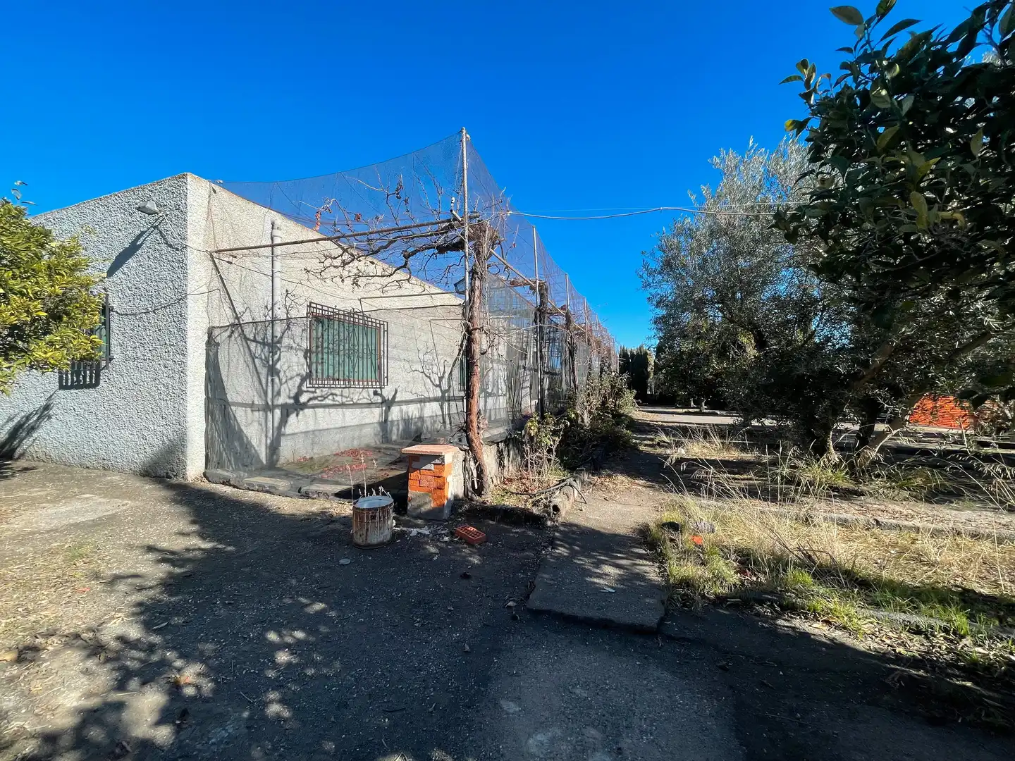 Außenansicht von Country house zum Verkauf in Tabernas mit Klimaanlage, Heizung und Terrasse