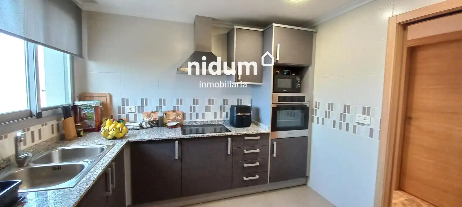Küche von Wohnung zum Verkauf in Xàtiva mit Heizung, Terrasse und Abstellraum