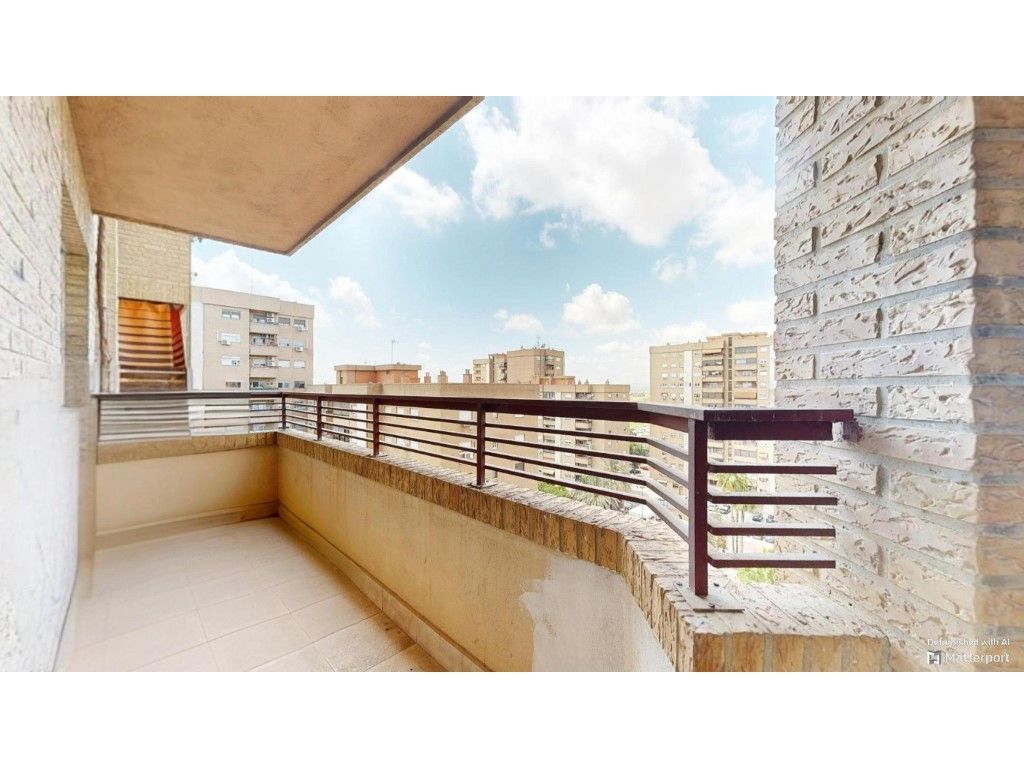 Balcony of Flat for sale in Xirivella
