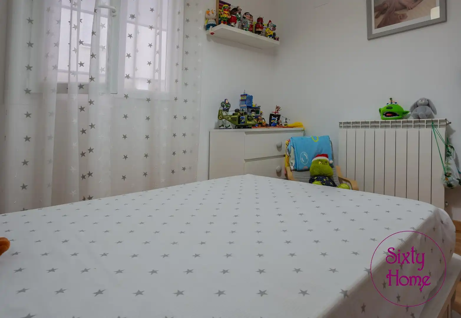 Bedroom of Flat for sale in Andorra (Teruel)  with Heating, Parquet flooring and Terrace