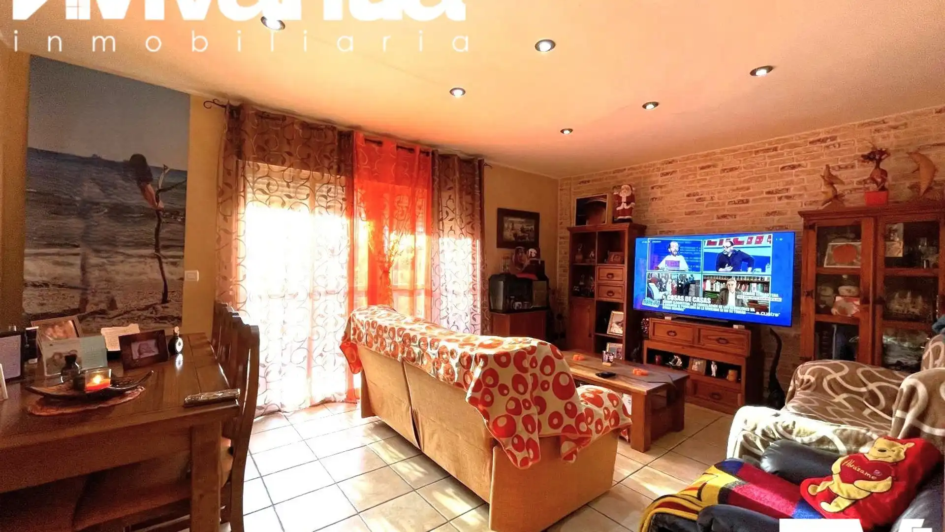 Living room of Flat for sale in Lorca  with Air Conditioner, Heating and Storage room