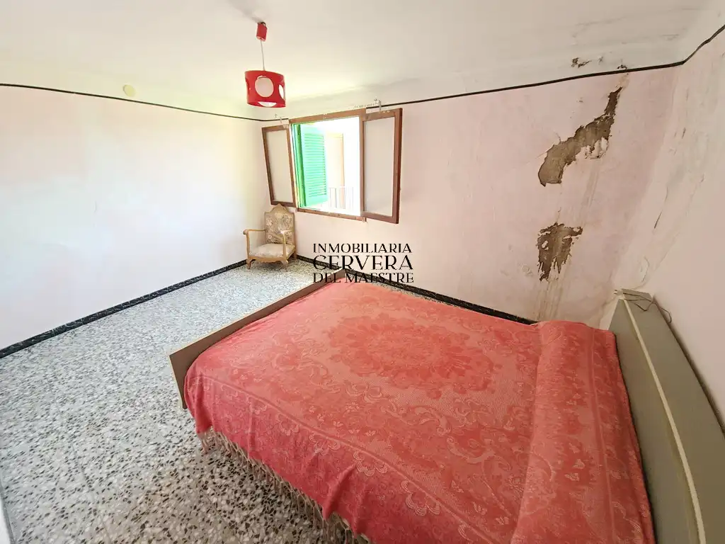 Dormitori de Casa o xalet en venda en Cervera del Maestre