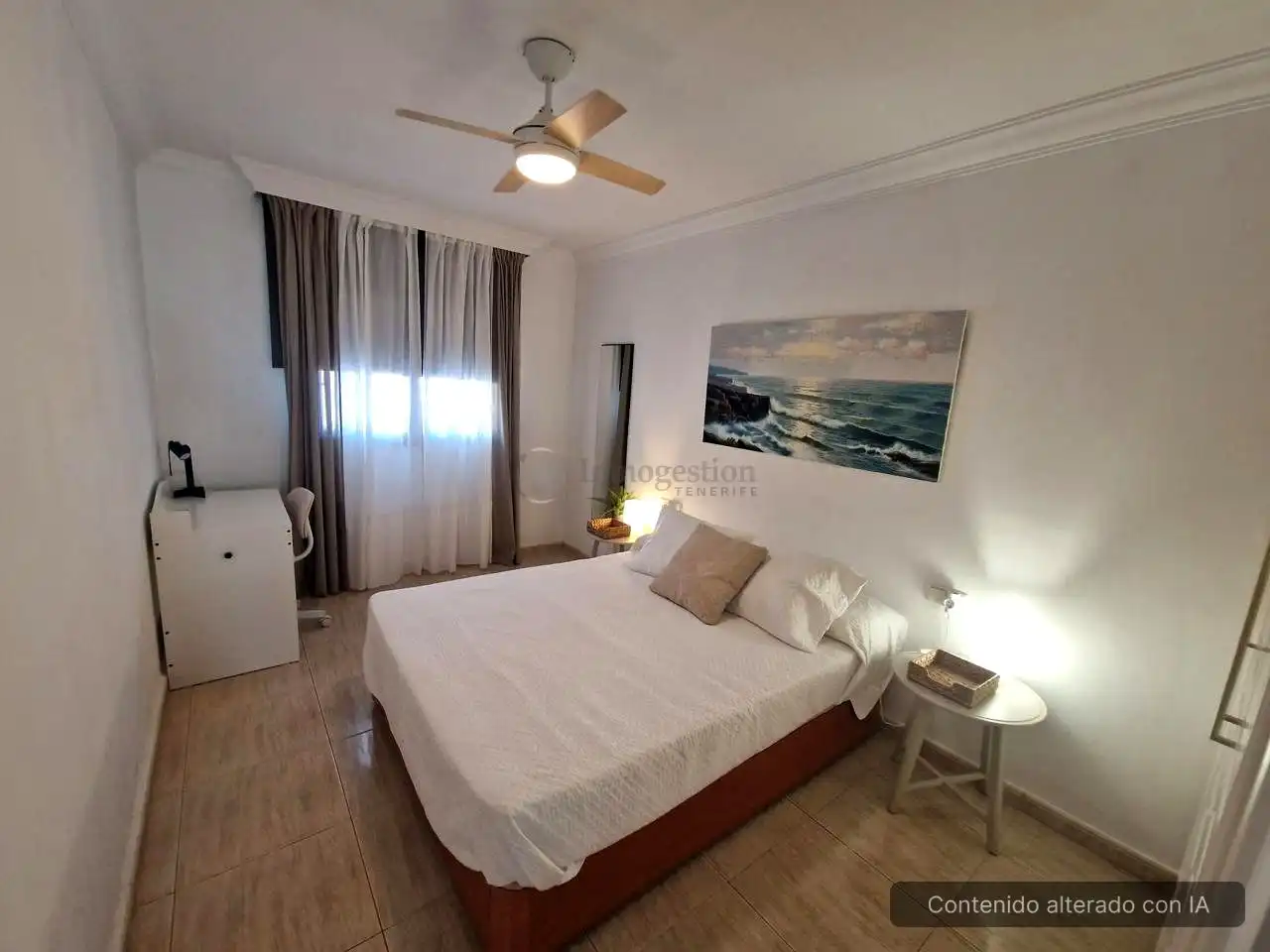 Bedroom of Flat for rent in Arico  with Furnished, Internet and Community pool