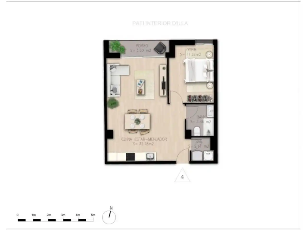 Piso en venta en Sant Pere