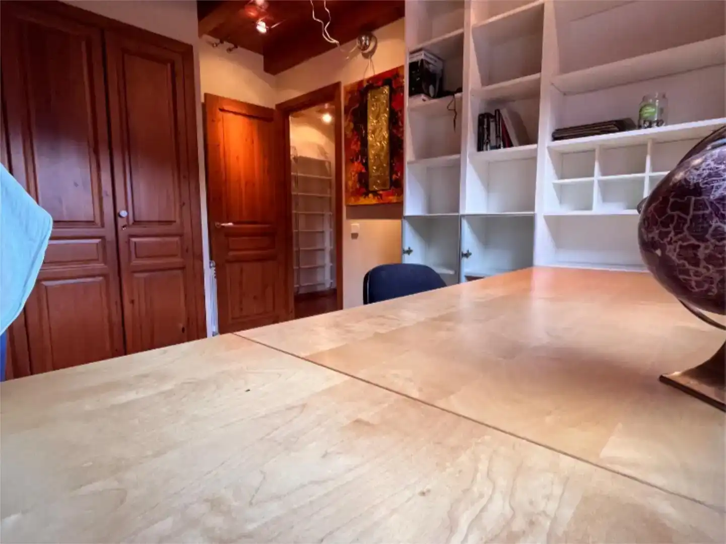 Comedor de Piso de alquiler en Naut Aran con Parquet, Trastero y Amueblado