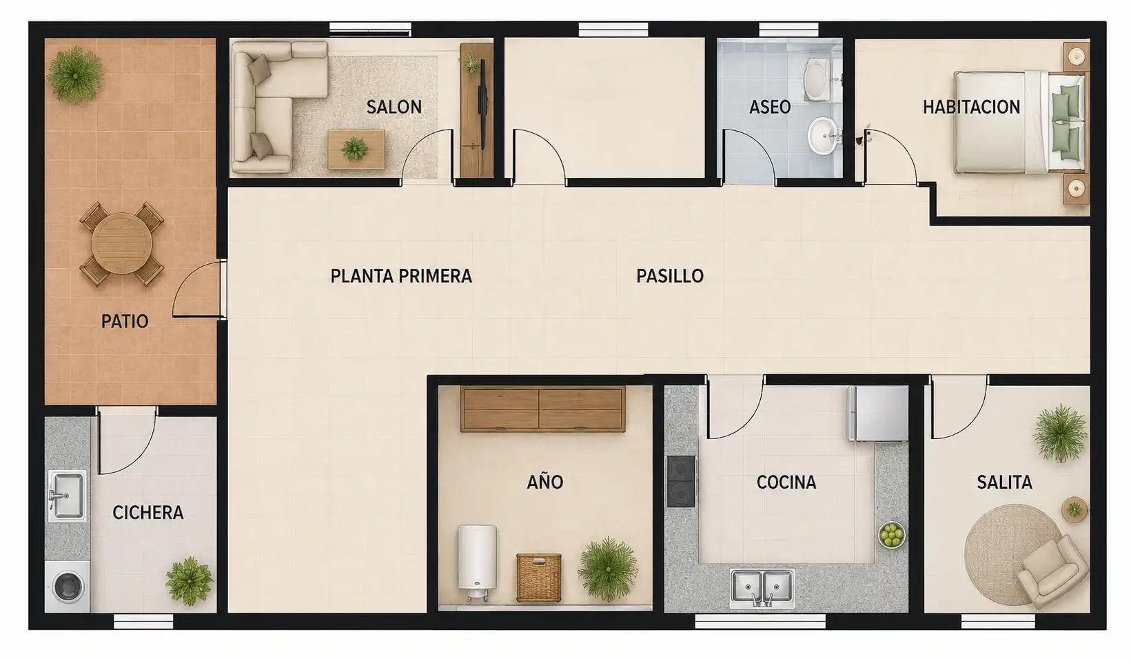 Houses for sale in Argamasilla de Alba  with Balcony
