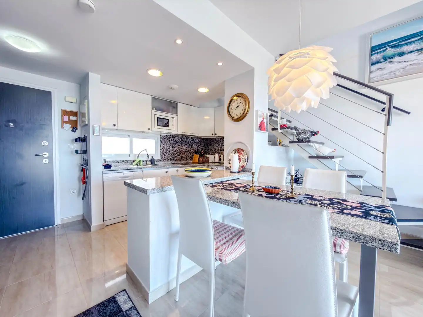 Cocina de Ático en venta en Orihuela con Aire acondicionado, Terraza y Amueblado