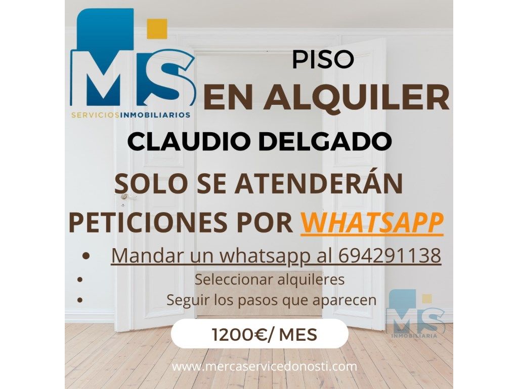 Vista exterior de Pis de lloguer en Donostia - San Sebastián 