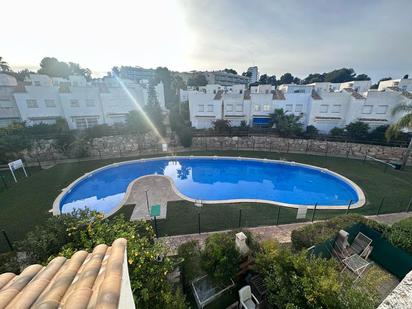 Swimming pool of Single-family semi-detached for sale in Salou  with Air Conditioner, Terrace and Balcony