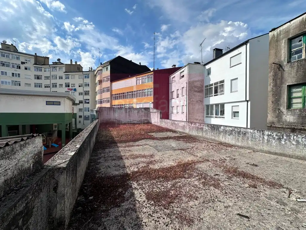 Vista exterior de Casa o xalet en venda en Lugo