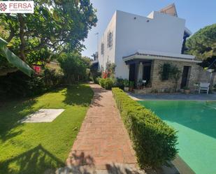 Jardí de Casa o xalet en venda en El Puerto de Santa María amb Aire condicionat, Terrassa i Piscina