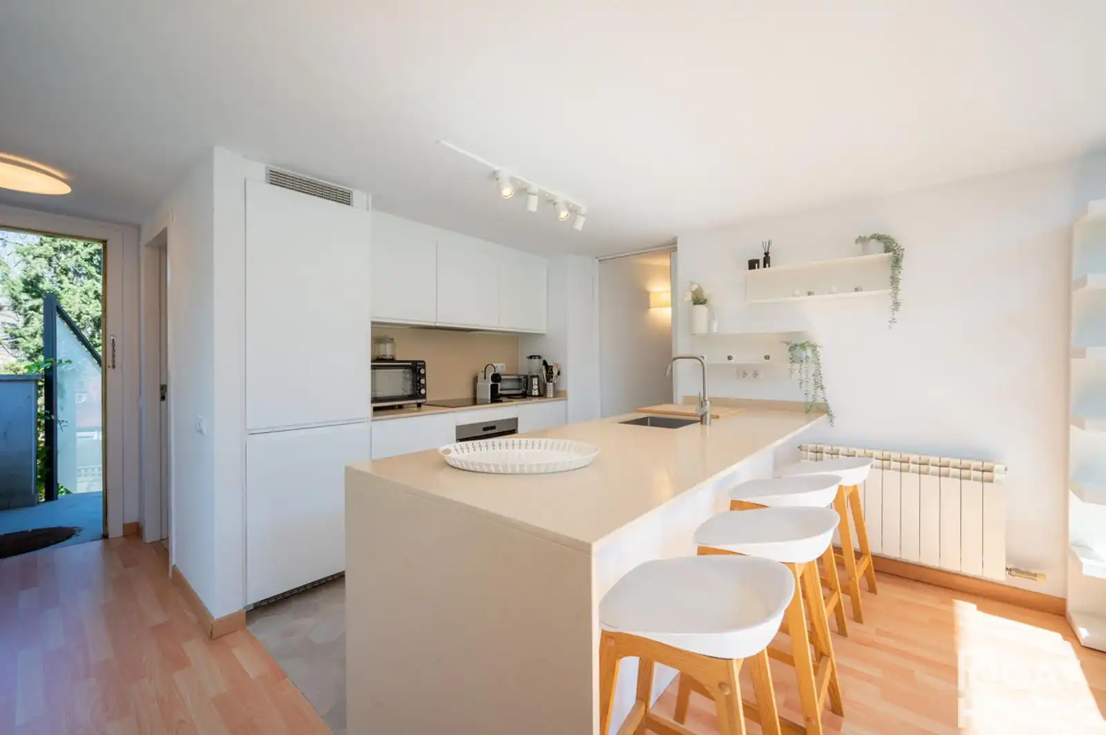 Cocina de Piso en venta en Sant Cugat del Vallès con Aire acondicionado, Calefacción y Terraza