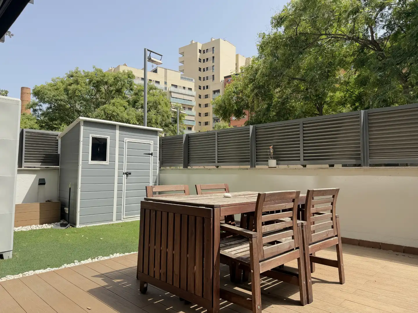 Terrassa de Pis en venda en Barcelona amb Aire condicionat, Calefacció i Jardí privat