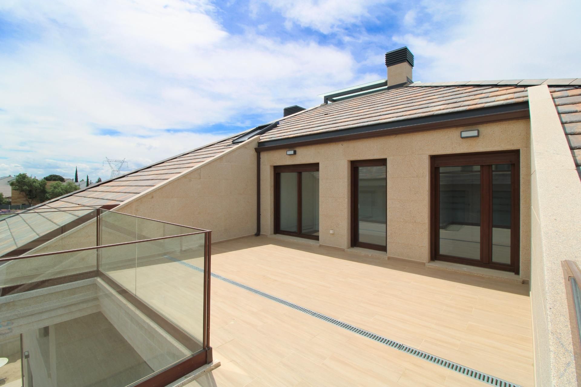 Terraza de Ático de alquiler en Galapagar con Aire acondicionado, Calefacción y Terraza