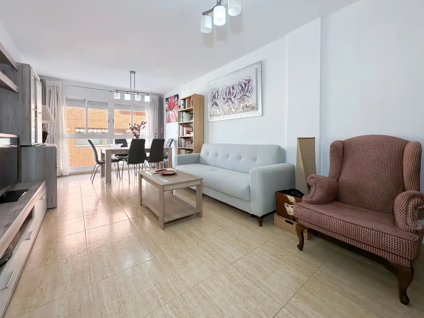 Sala d'estar de Apartament en venda en El Campello amb Aire condicionat, Terrassa i Traster