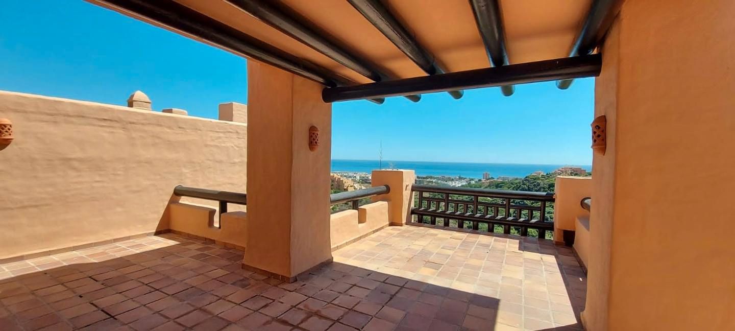 Terrace of Attic for rent in Manilva  with Air Conditioner, Heating and Terrace