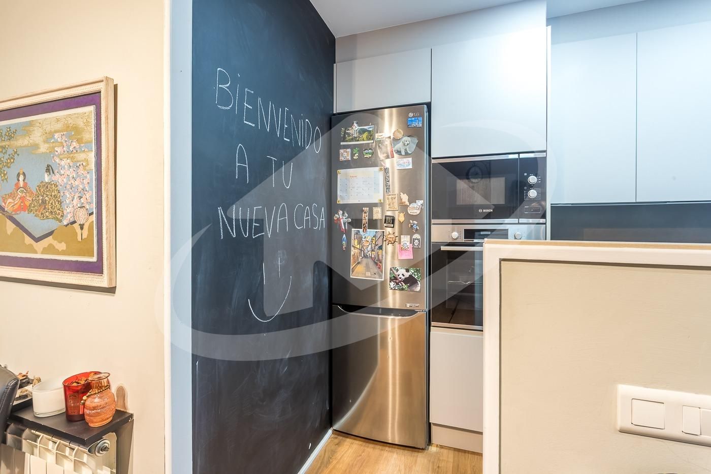 Kitchen of Flat for sale in Sabadell  with Parquet flooring, Terrace and Storage room