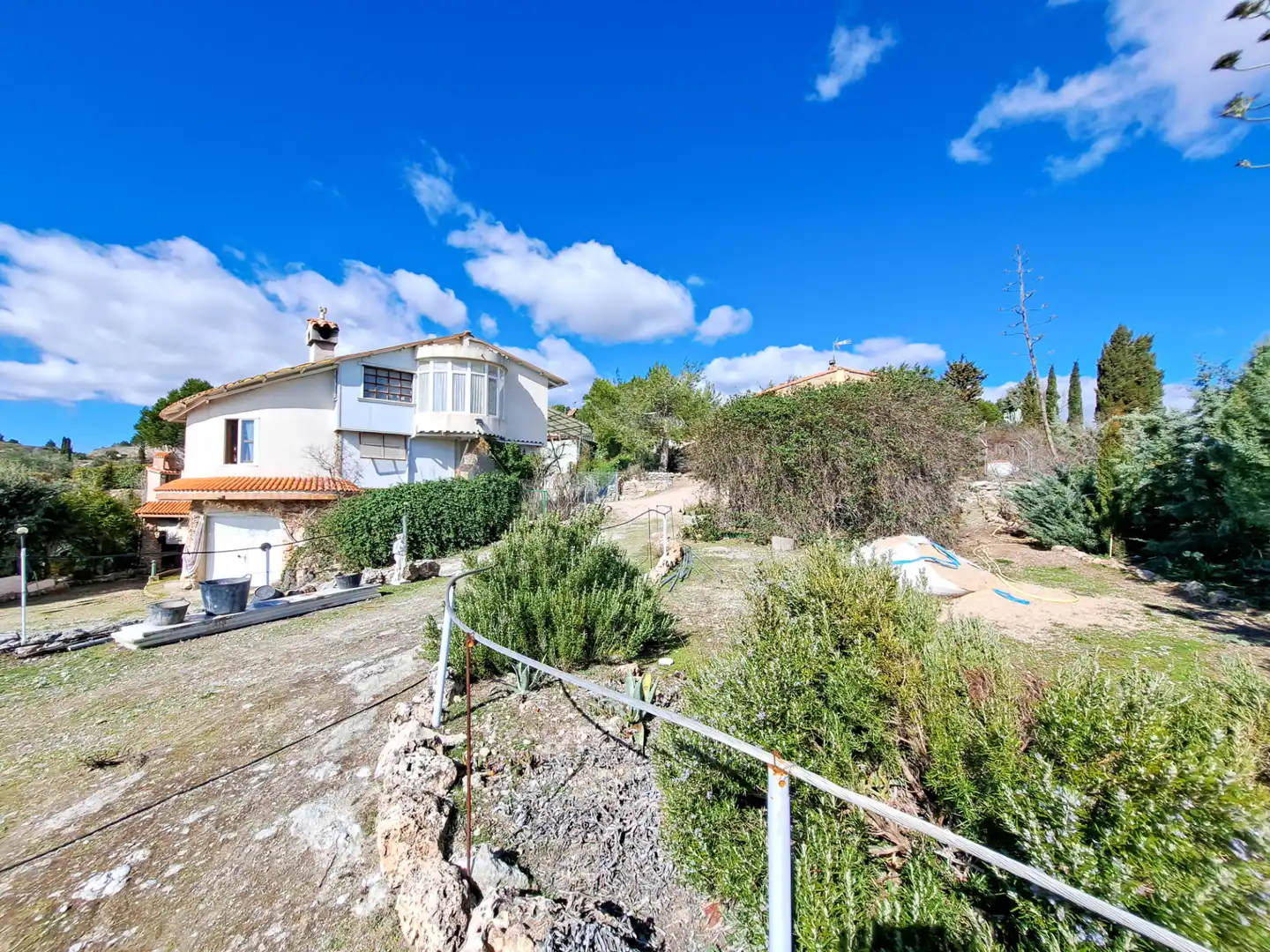 Vista exterior de Casa o xalet en venda en Chinchón amb Calefacció, Jardí privat i Terrassa