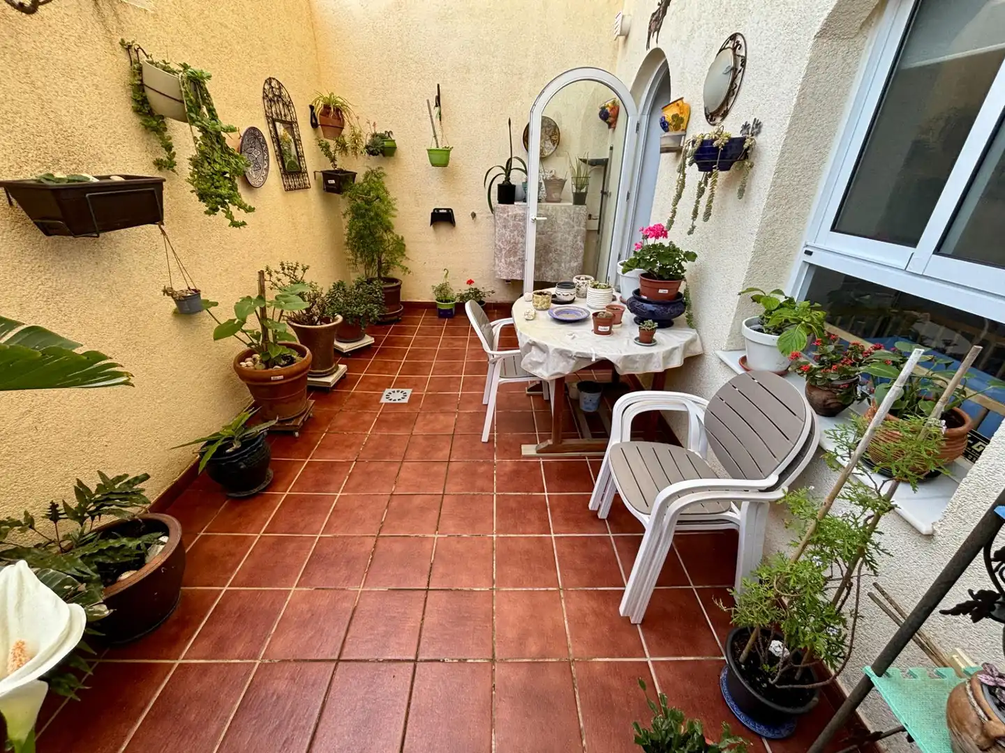Terrassa de Apartament en venda en Mijas amb Aire condicionat, Calefacció i Jardí privat
