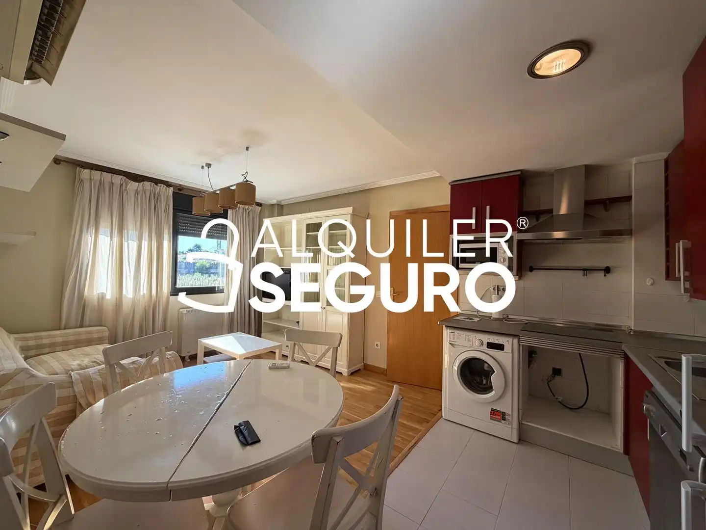 Cocina de Piso de alquiler en Madrid con Aire acondicionado, Calefacción y Piscina