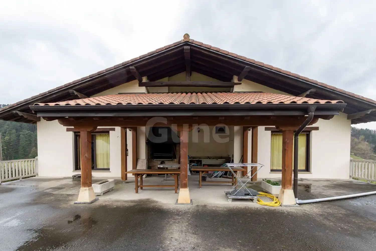 Vista exterior de Casa o chalet en venta en Idiazabal con Calefacción, Terraza y Trastero