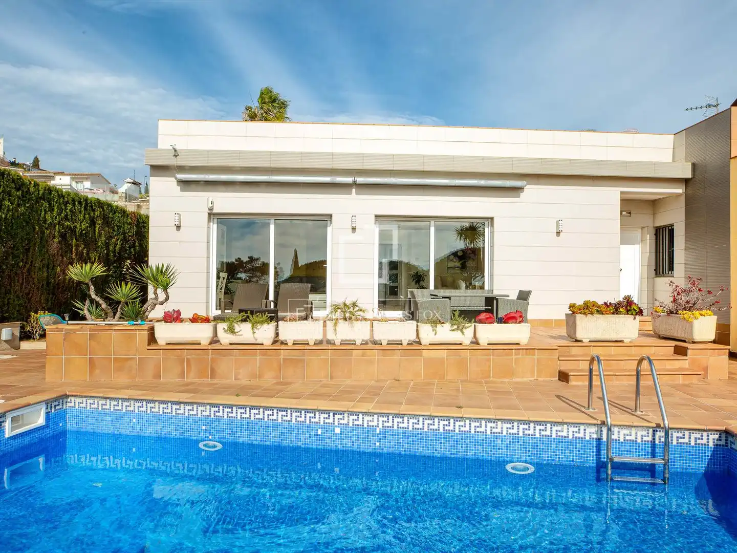 Terraza de Casa o chalet en venta en Lloret de Mar con Aire acondicionado, Calefacción y Jardín privado