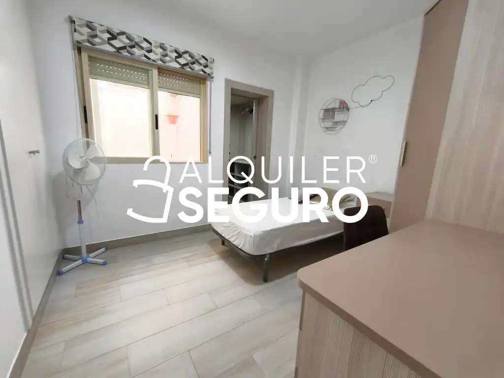 Bedroom of Flat for rent in Sant Joan d'Alacant  with Air Conditioner, Swimming Pool and Furnished