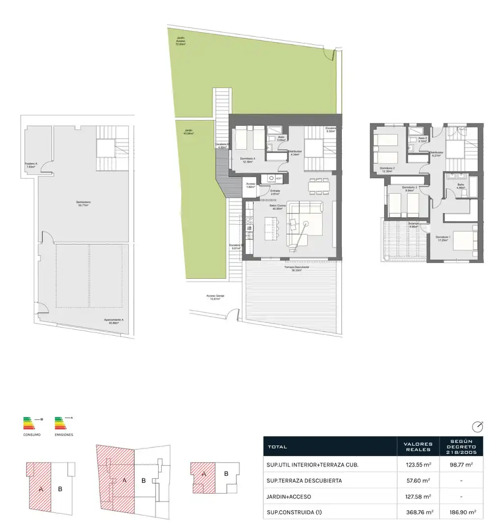 Semi-detached house with pool for sale in Montemar, imagen 16