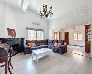 Living room of House or chalet for sale in Roquetas de Mar  with Air Conditioner, Private garden and Terrace