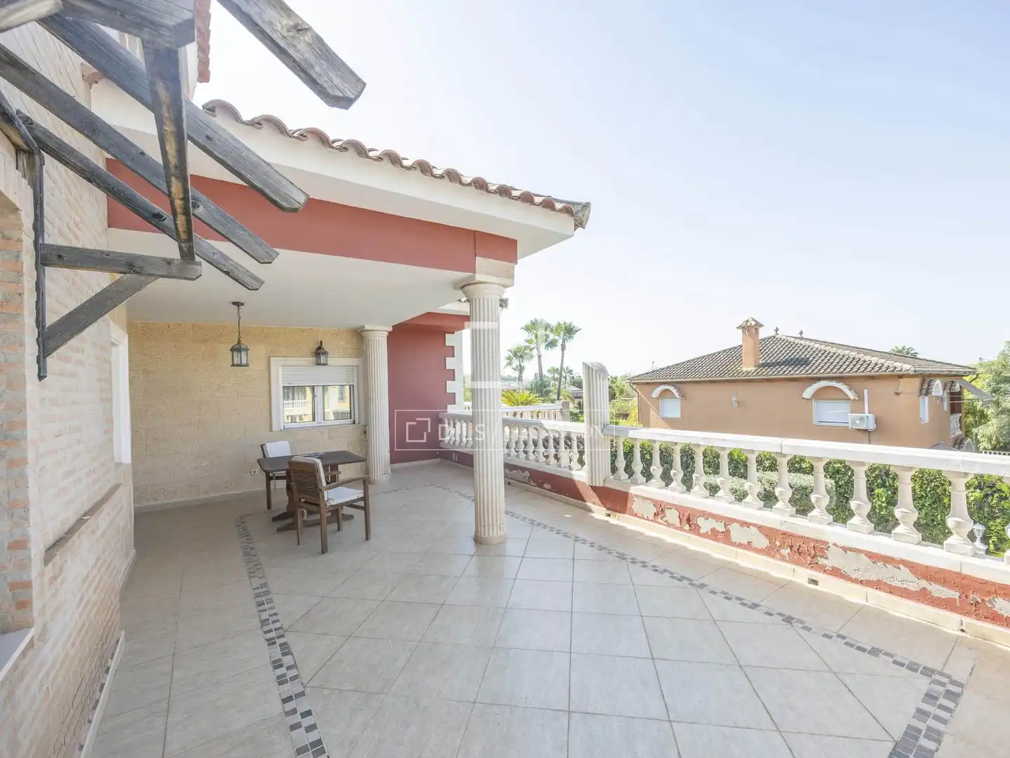 Terrace of Houses for sale in La Pobla de Vallbona  with Air Conditioner, Heating and Private garden