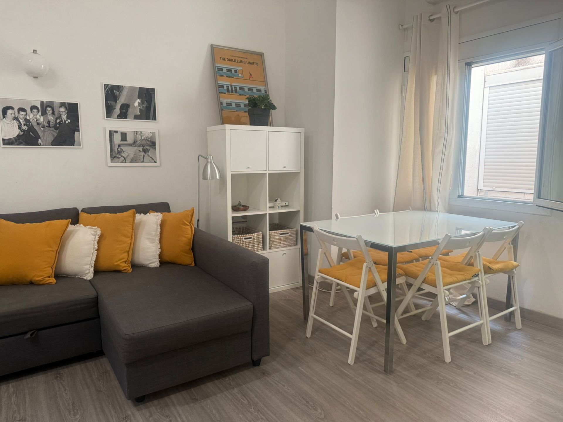 Living room of Duplex to rent in  Barcelona Capital  with Air Conditioner, Furnished and Washing machine
