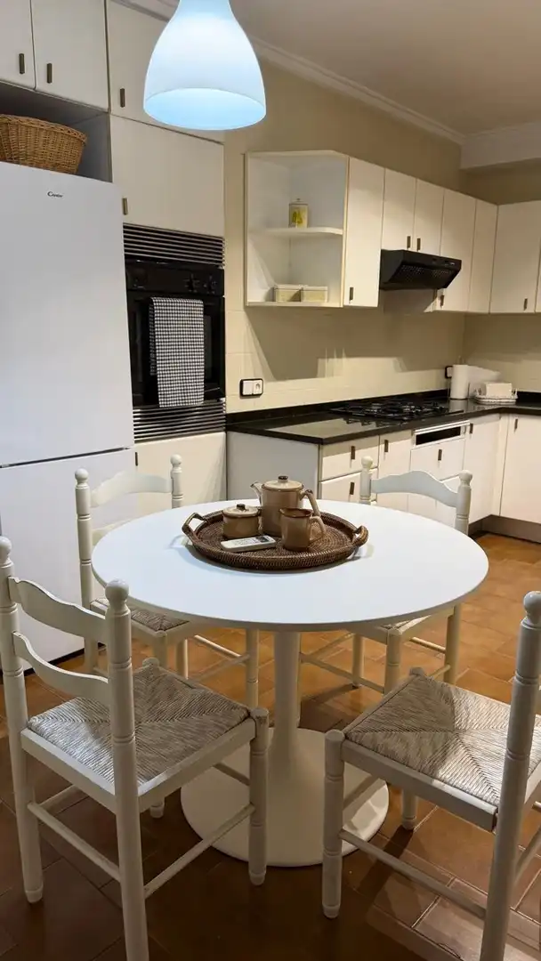 Küche von Wohnung zur Miete in Xàtiva mit Klimaanlage, Terrasse und Ofen