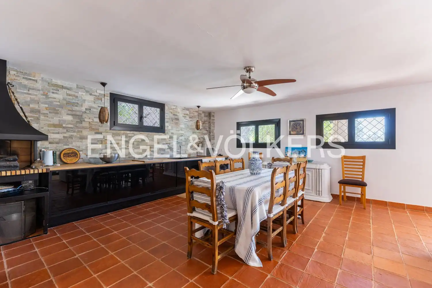 Kitchen of Houses for rent in Riba-roja de Túria  with Air Conditioner, Heating and Private garden