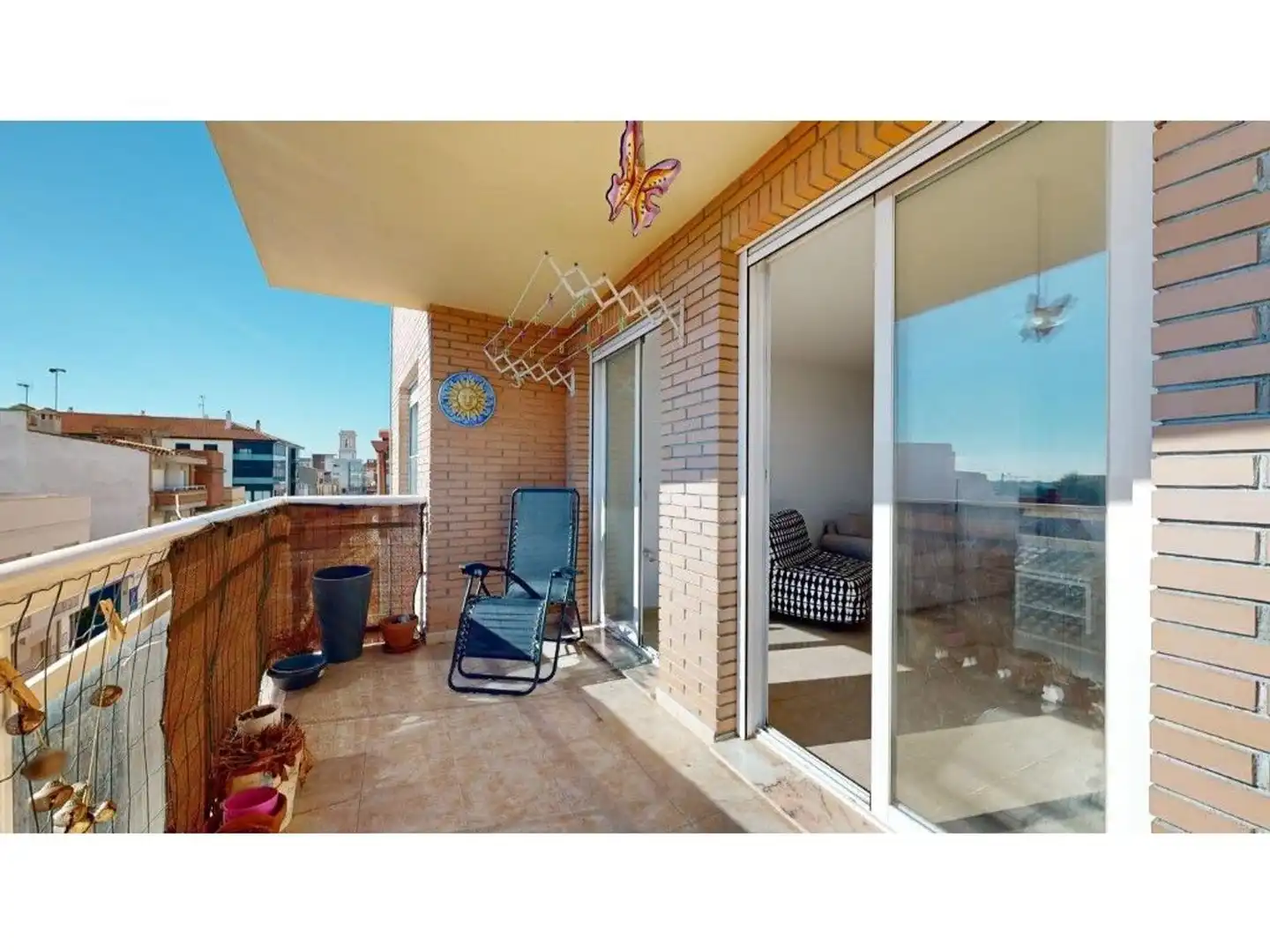 Terraza de Piso en venta en Moncofa con Aire acondicionado y Balcón