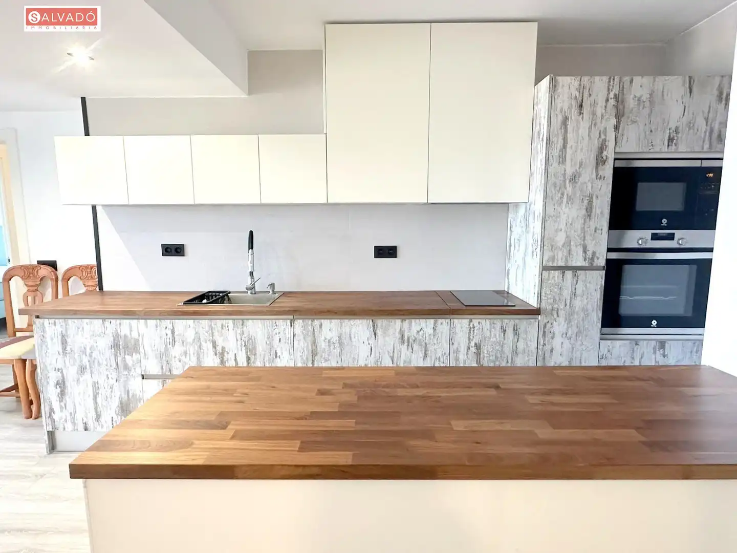 Cocina de Piso en venta en Vilanova i la Geltrú con Aire acondicionado, Calefacción y Parquet