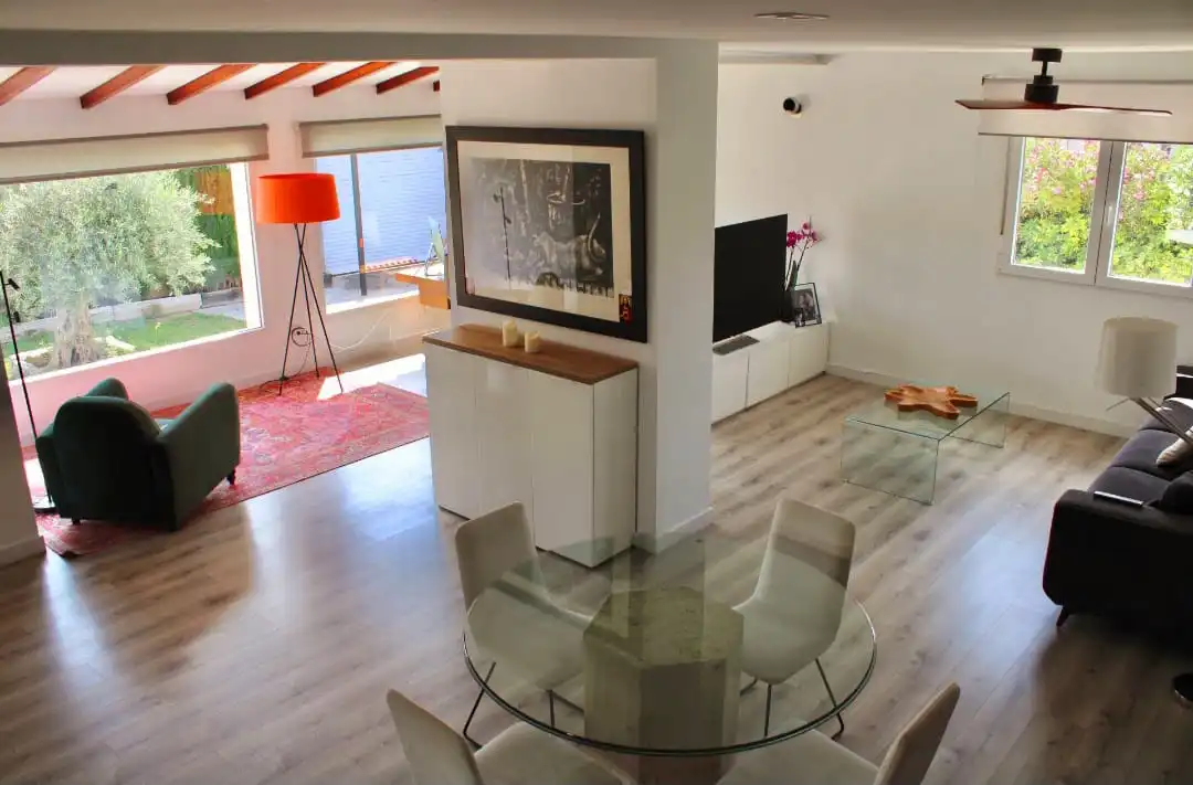 Living room of Houses for sale in Mutxamel  with Air Conditioner, Heating and Private garden