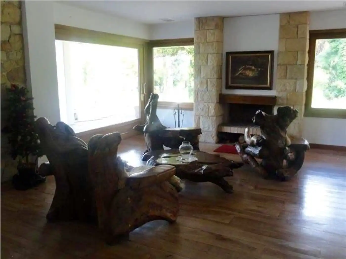 Wohnzimmer von Country house zum Verkauf in Gijón  mit Klimaanlage, Privatgarten und Terrasse